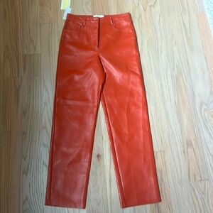 The Melina Wilfred Leather Pant - Aritzia